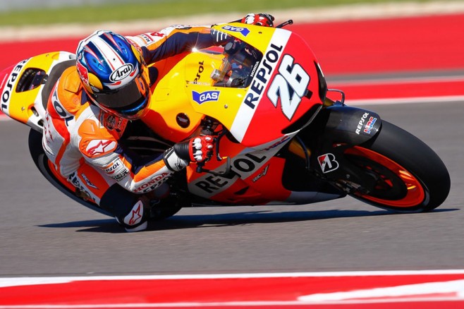 Dani Pedrosa FP3 Austin 2013