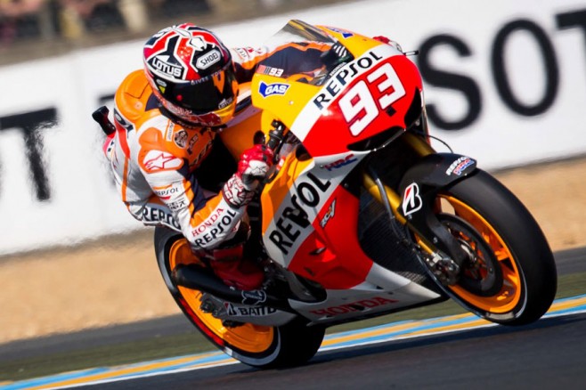 Marc Marquez FP3 Le Mans 2013