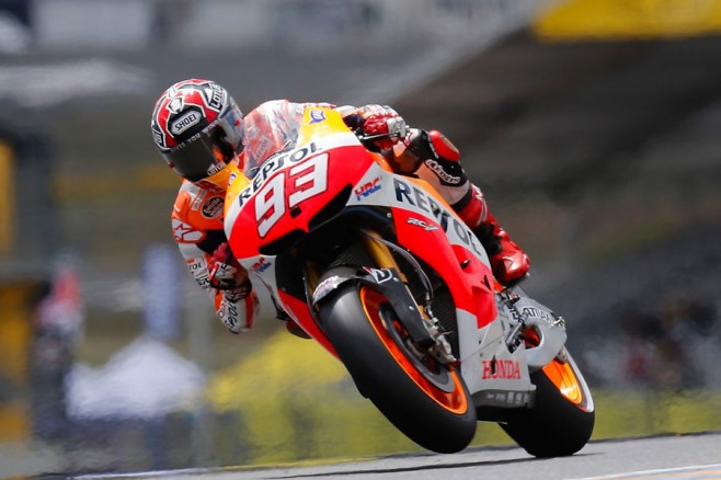 Marc Marquez QP Le Mans 2013