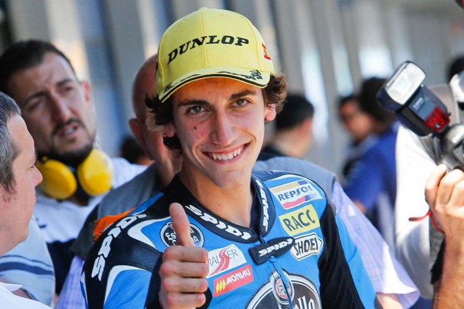 Alex Rins pole Jerez 2013