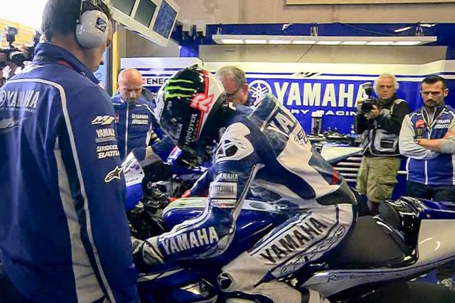 Jorge Lorenzo warm up Assen 2013