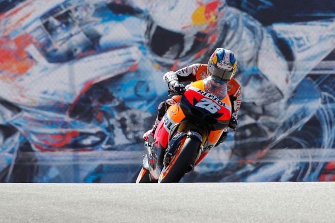 Dani Pedrosa Laguna Seca 2012