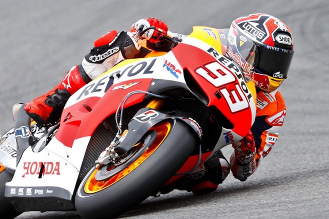 Marc Marquez leader delle FP1 a Silverstone - MotoGP 2013