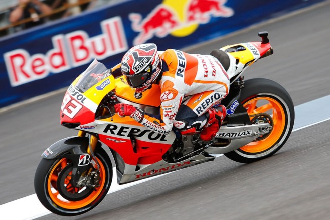 Marc Marquez leader delle FP2 - MotoGP Indianapolis 2013