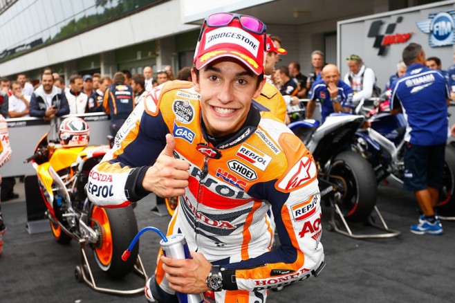 Marc Marquez, in testa alla MotoGP 2013