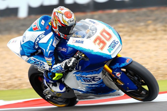 Takaaki Nakagami, pole a Silverstone - Moto2 2013