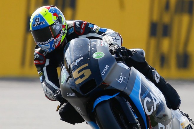 Johann Zarco, leader delle FP3 a Silverstone - Moto2 2013