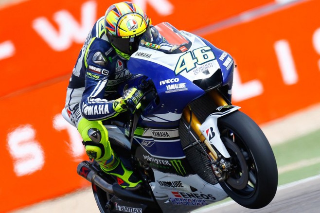 Valentino Rossi FP3 Aragon 2013