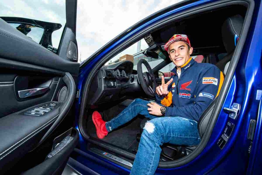 La storia del parco auto di Marc Marquez è assurda