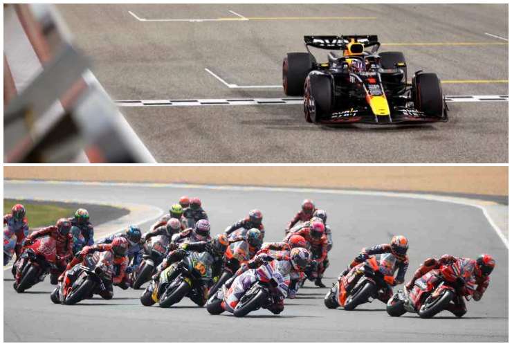 Le accelerazioni di F1 e MotoGP