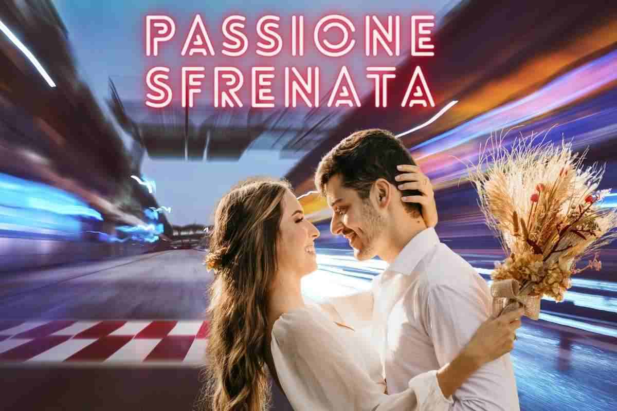 Gli sposini al via a Daytona