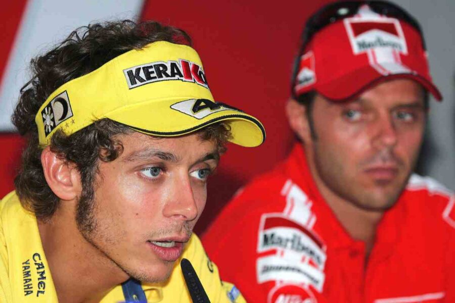 Capirossi, contrasti con Valentino Rossi? 