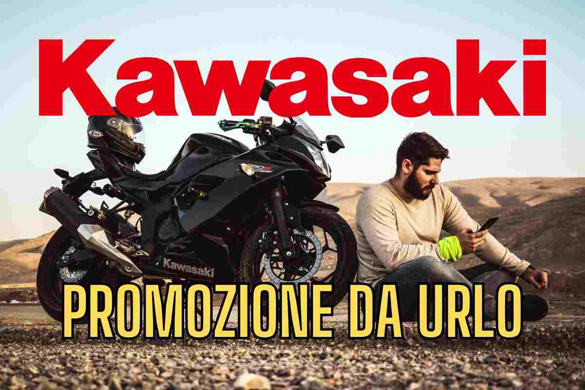 Kawasaki, regalo di Pasqua ai clienti: oltre 1000 euro di sconto per i clienti, il modello va già a ruba