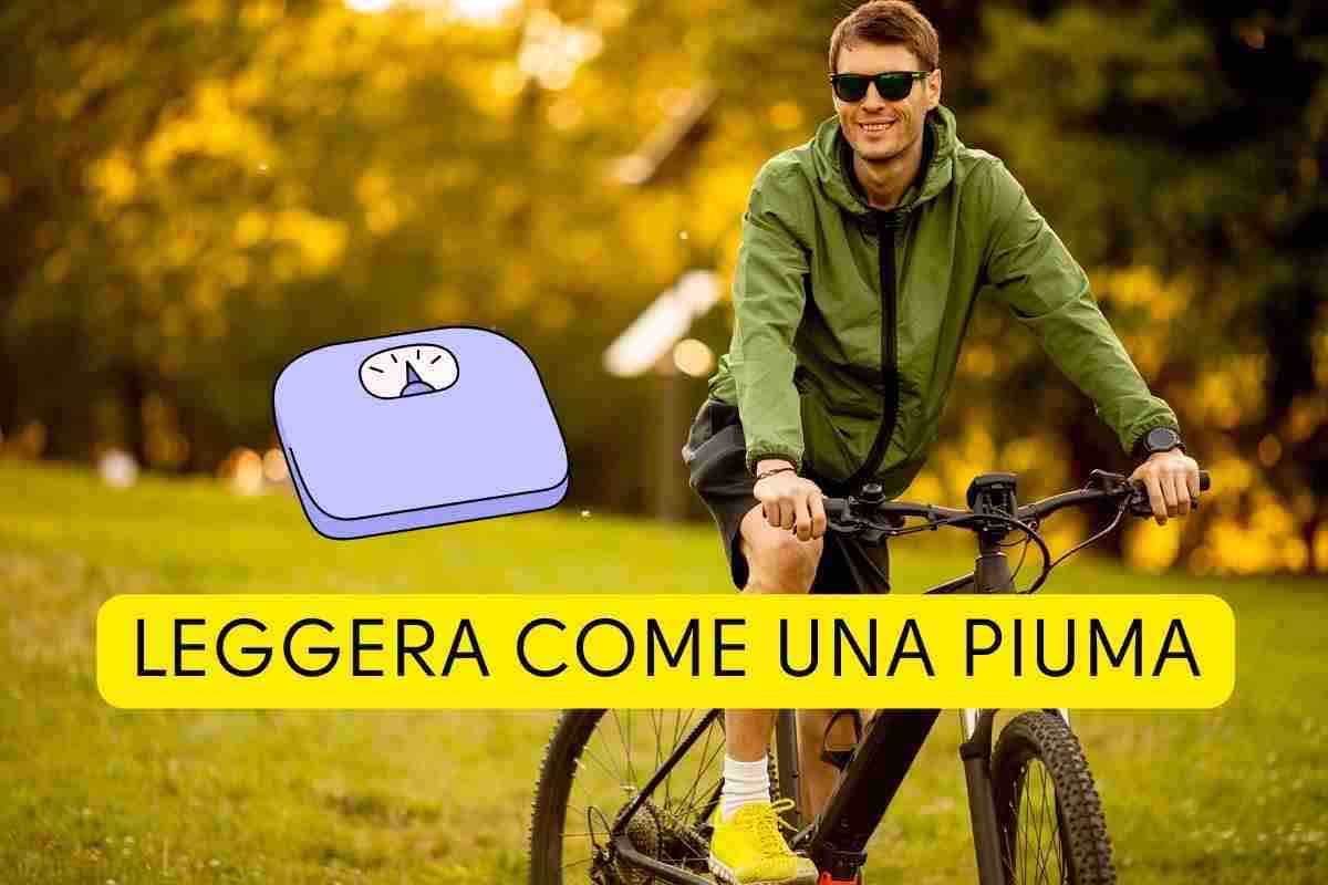 Bici più leggera