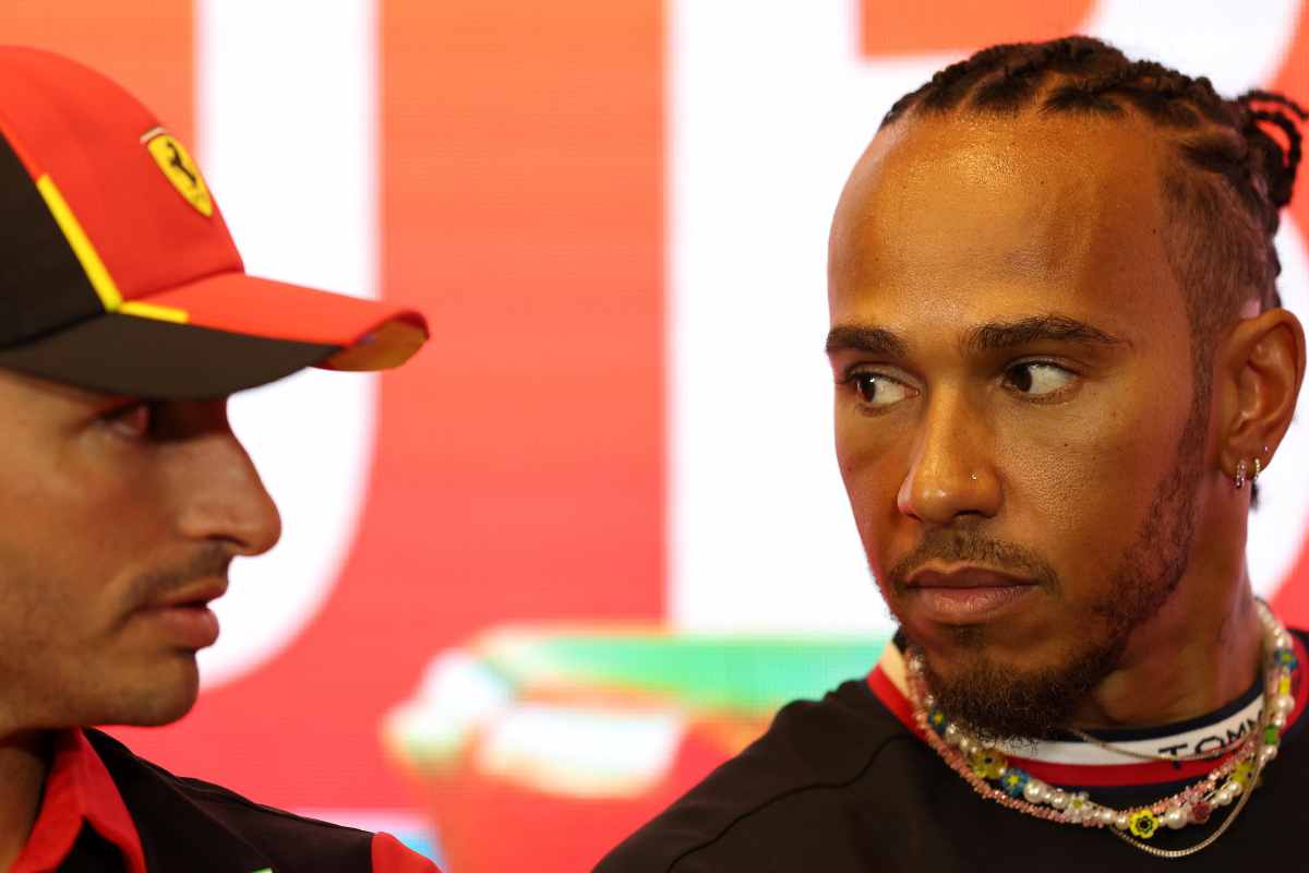 F1 Lewis Hamilton parole dure