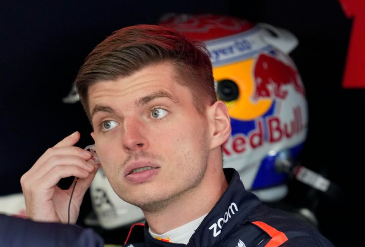 Max Verstappen al box RB