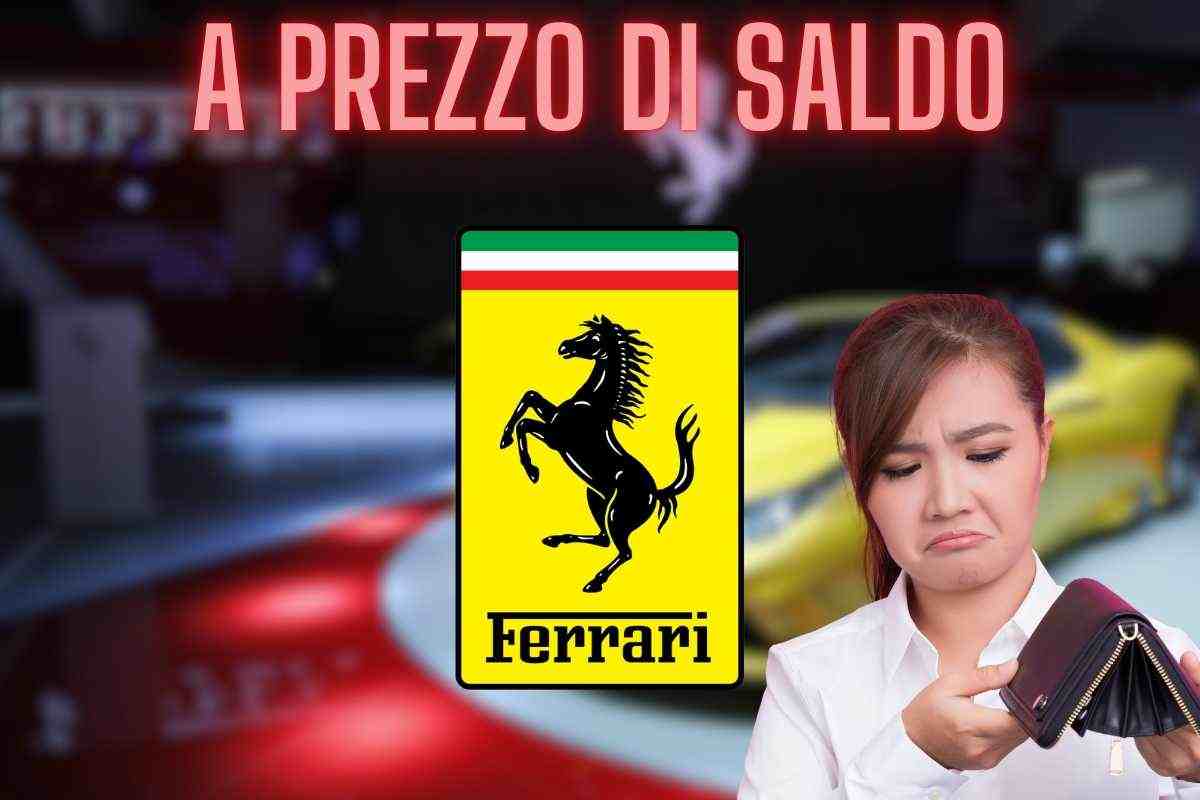 La Ferrari dei poveri esiste e agli appassionati di F1 farà impazzire