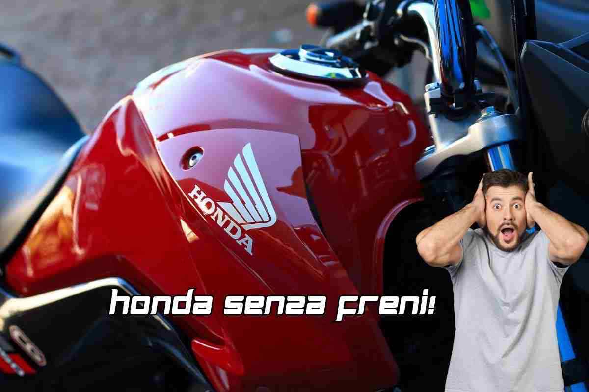 Moto Honda mercato sconvolto