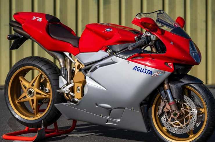 MV Agusta F4 Serie Oro gioiello clamoroso