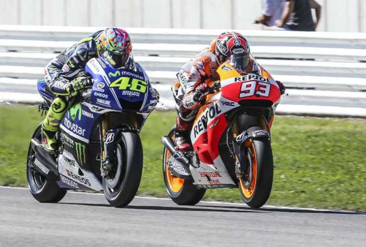 Rossi e Marquez ecco il verdetto