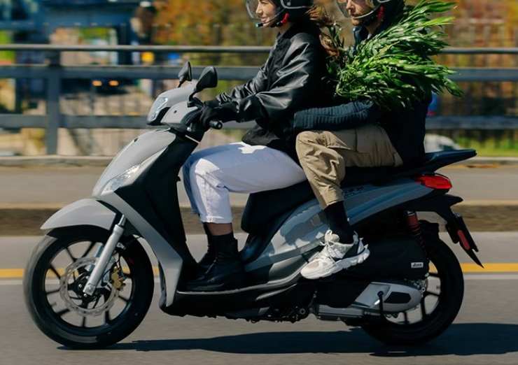 Scooter Piaggio super investimento