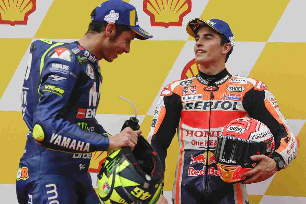 Marc Marquez e Valentino Rossi "uniscono" le forze