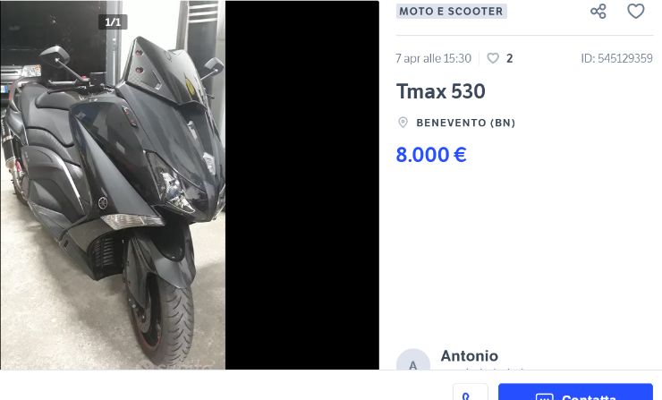 Yamaha T-Max che sconto