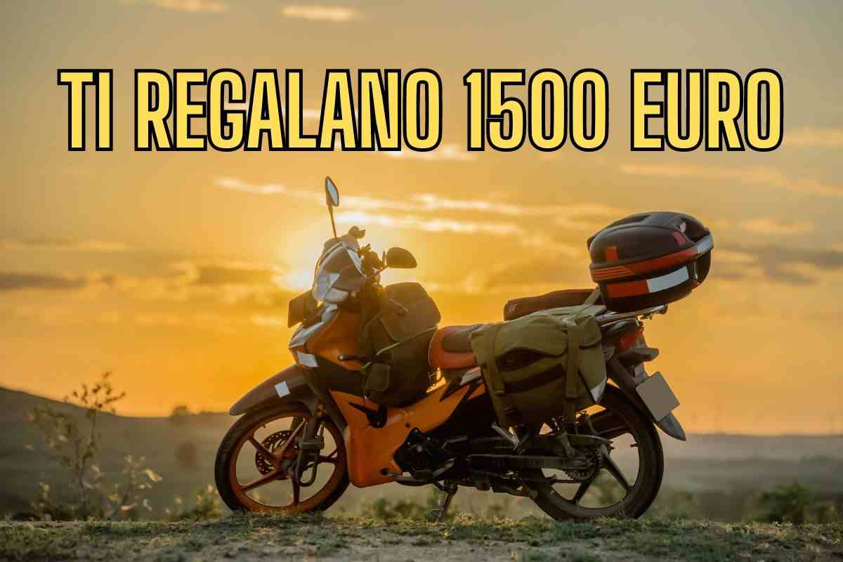 La moto a zero sprechi: se la compri ti regalano 1500 euro