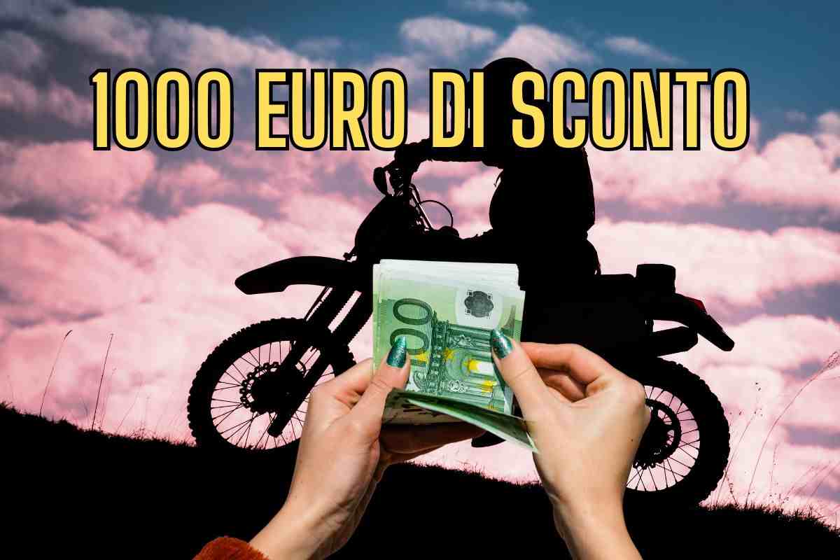 La moto italiana ti regala mille euro: sconto pazzesco in concessionaria