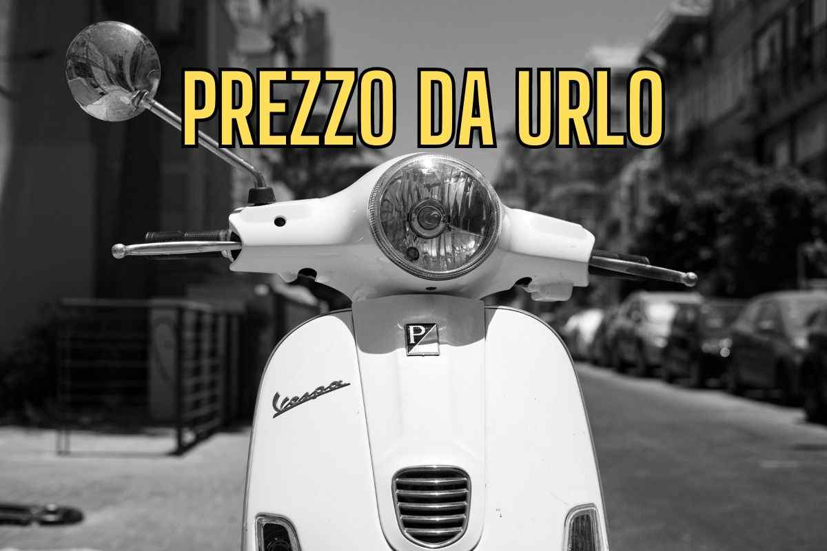 Vespa, offerta limitata: super sconto per il modello, lo paghi pochissimo