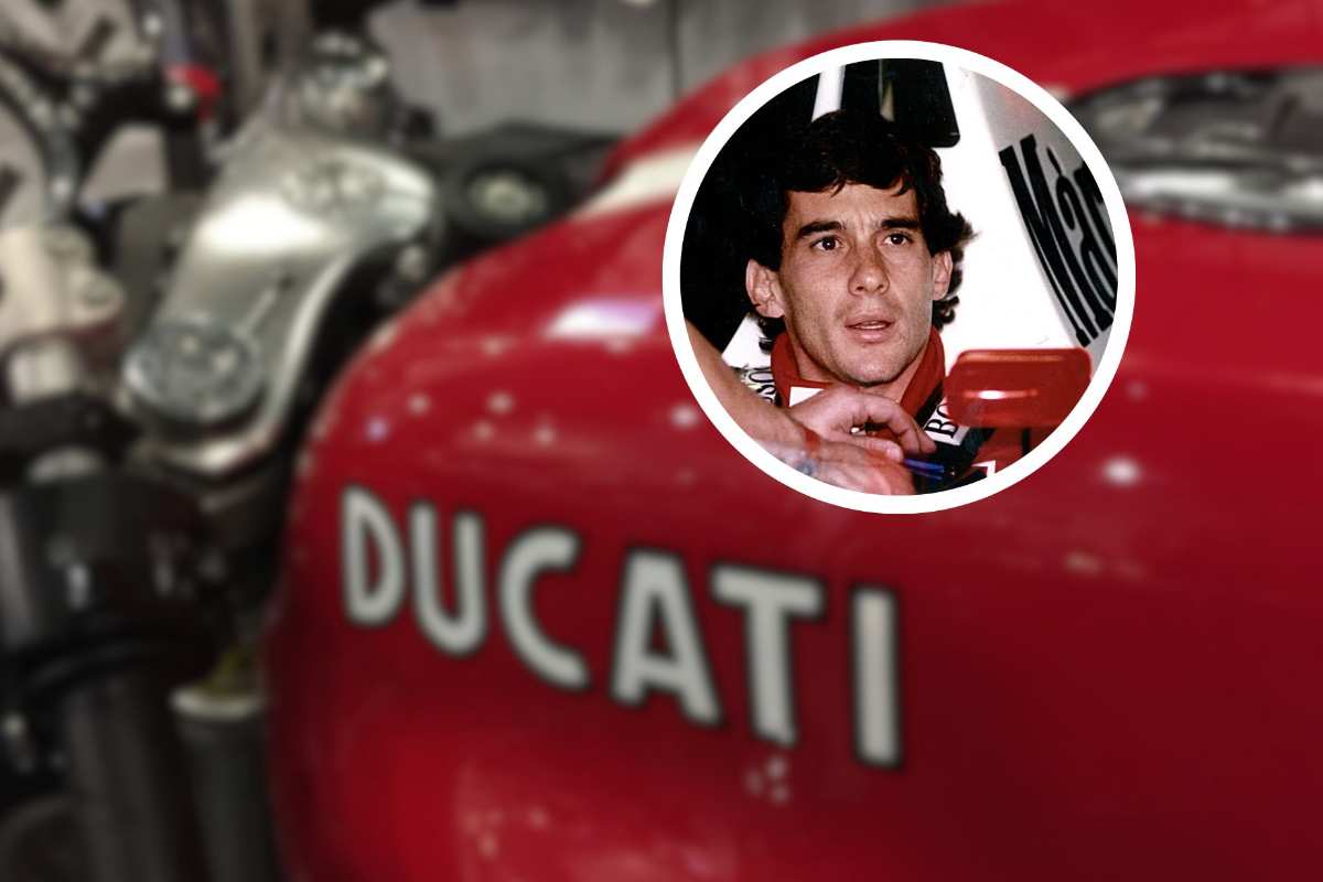 Ducati Monster dedicata ad Ayrton Senna