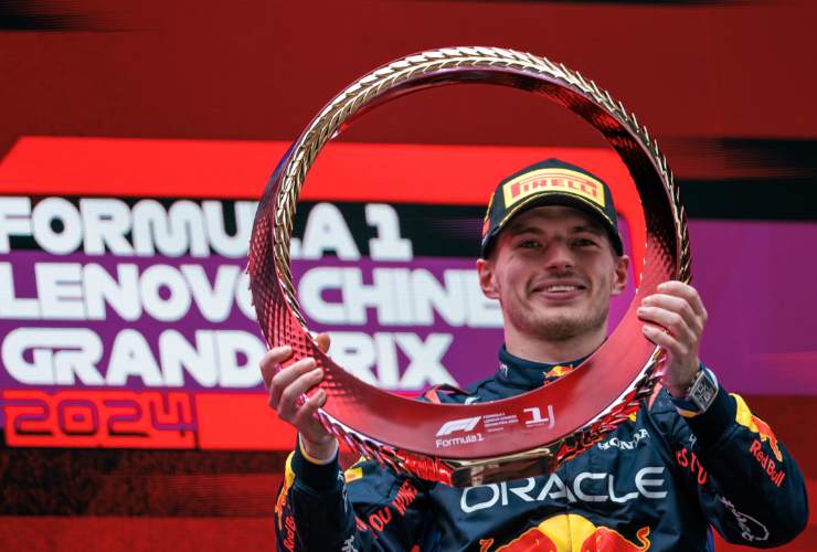 Il trionfo di Max Verstappen