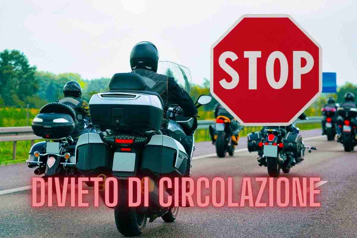 Moto che divieto