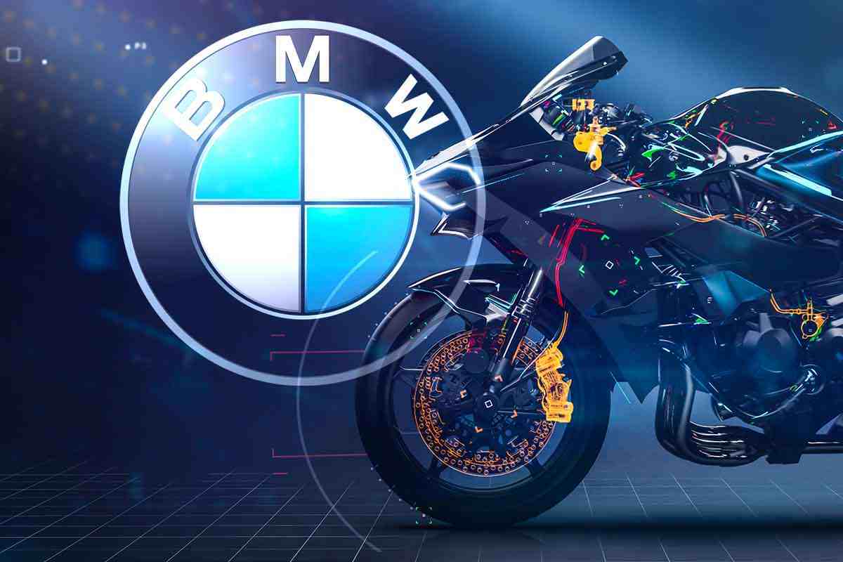 BMW moto rivoluzione pedana frizione automatico cambio