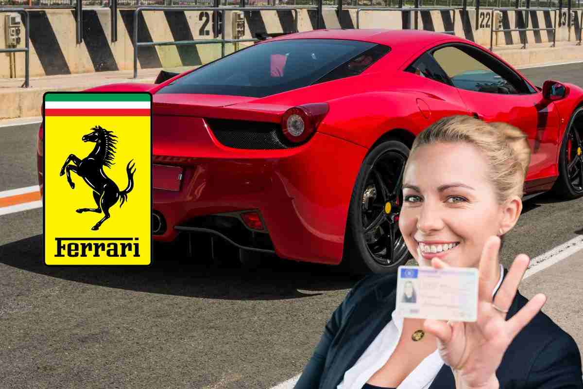 Ferrari, quanti anni di patente occorrono per guidarla? La risposta vi stupirà