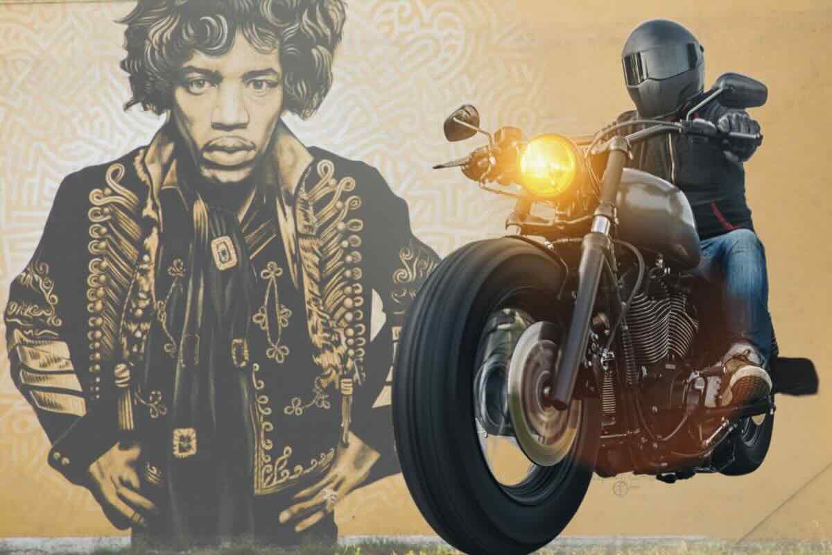 la moto ispirata a jimi hendrix