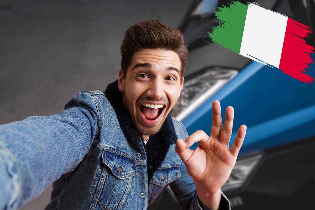 Scooter sportivo dallo stile italiano
