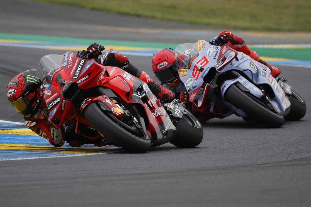 Bagnaia e Marquez parla Pedrosa