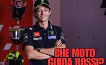 moto valentino rossi fuori dalle piste