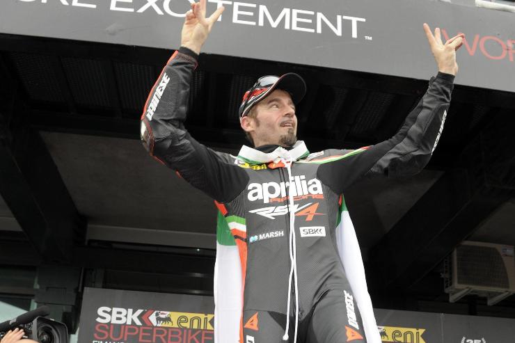 Max Biaggi Maestro sci MotoGP