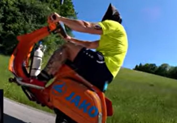 Vespa stuntman Schachermayr novità
